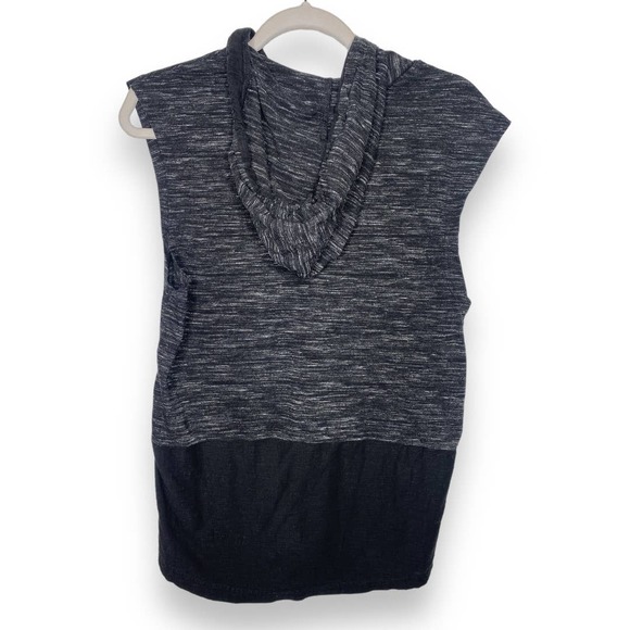 Men's Hard Edge Muscle Tee with Hoodie and Kangaroo Pocket Shirt Small - Picture 5 of 5